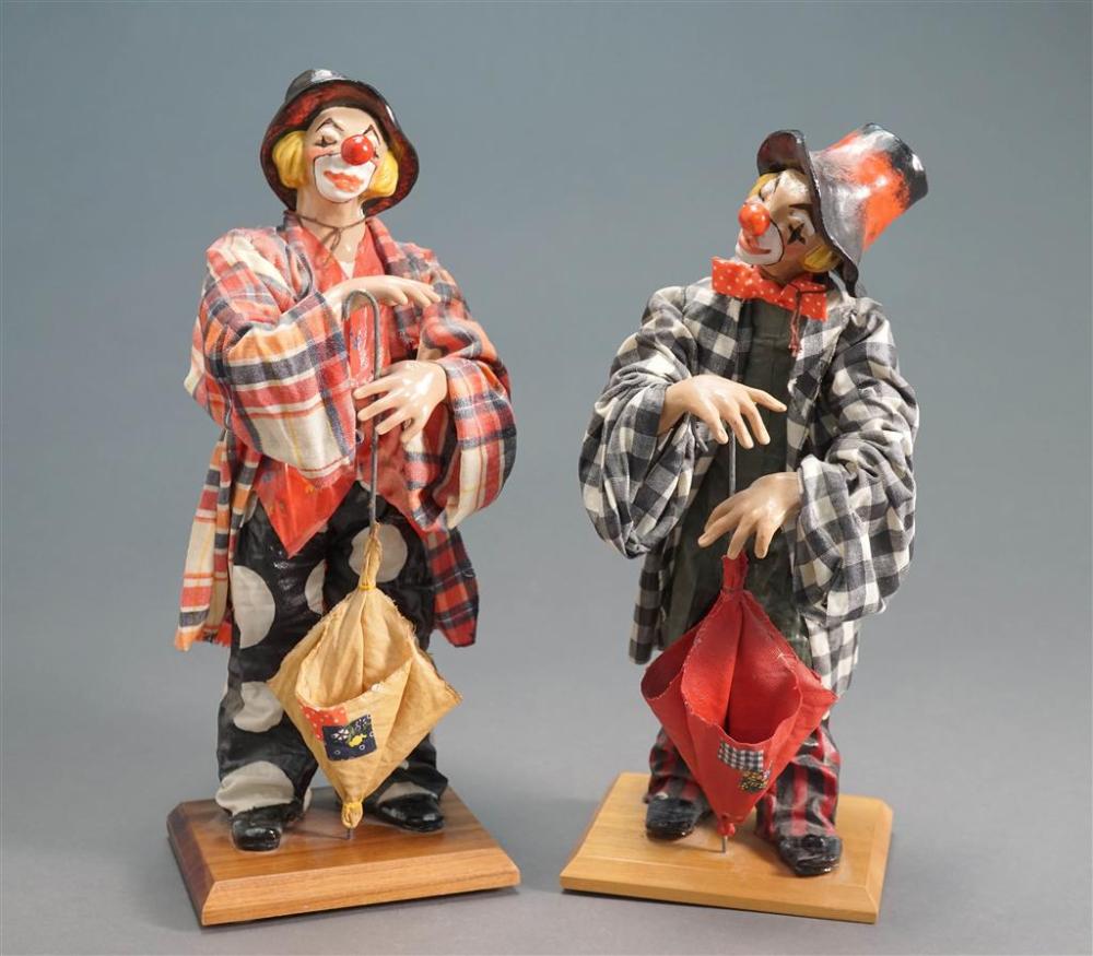 TWO SANGIULIANO ARTE PAPIER MACHE