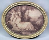 Two sanguine prints after Ange