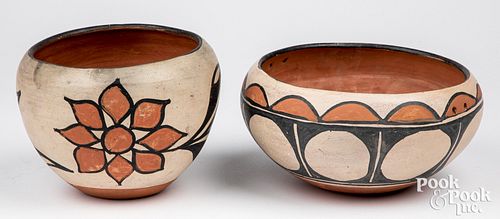TWO SANTO DOMINGO PUEBLO INDIAN