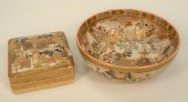 TWO SATSUMA PIECES TO INCLUDE