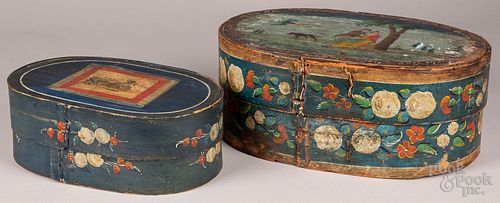 TWO SCANDINAVIAN BENTWOOD BRIDE'S
