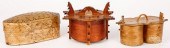 TWO SCANDINAVIAN BENTWOOD TINE