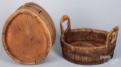 TWO SCANDINAVIAN PIECES OF WOO
