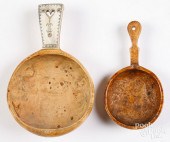 TWO SCANDINAVIAN SCOOPS, 19TH