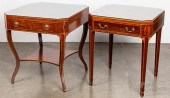TWO SCHMIEG & KOTZIAN MAHOGANY