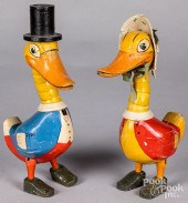 TWO SCHOENHUT QUACKY DOODLES J