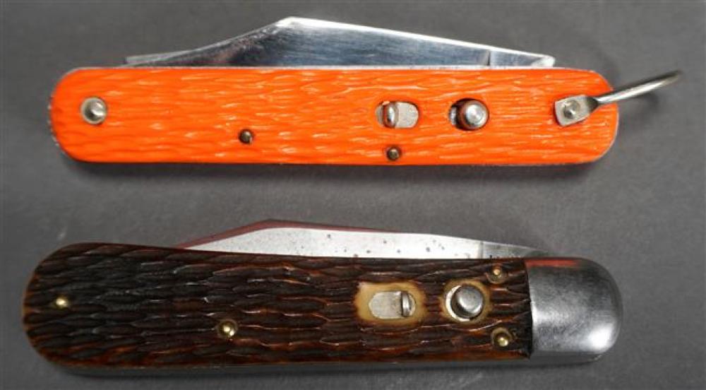 TWO SCHRADE CUTCO AUTOMATIC
