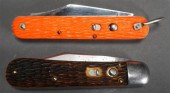 TWO SCHRADE CUTCO AUTOMATIC PA