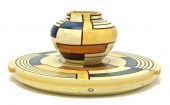 Two Schramberg Majolica Articl