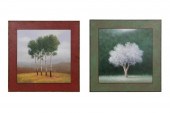 TWO SCOTT DUCE, O/B, TREE PAIN