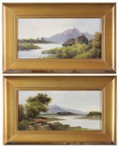 TWO SCOTTISH RIVER LANDSCAPES,