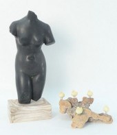 TWO SCULPTURES, ALVA STUDIOS,