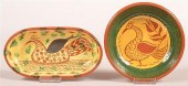 TWO SEAGREAVES POTTERY BOWLS.T