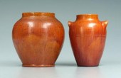 Two Seagrove area pottery vase