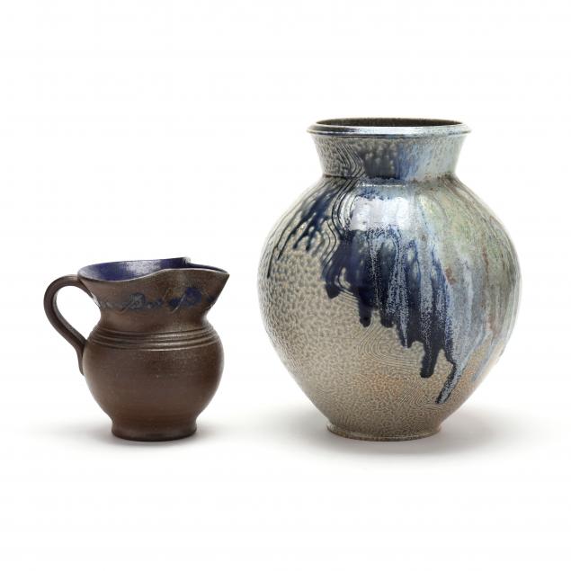 TWO SEAGROVE, NC POTTERY ITEMS