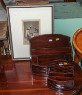 TWO SELAMAT DESIGNS MAHOGANY L
