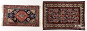 TWO SEMI-ANTIQUE CARPETSTwo se