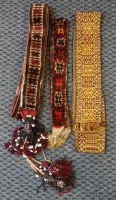 TWO SEMI-ANTIQUE CENTRAL ASIAN