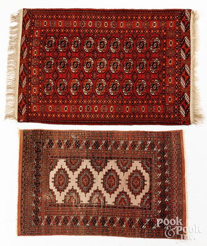 TWO SEMI ANTIQUE MATSTwo semi