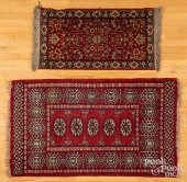TWO SEMI ANTIQUE MATSTwo semi