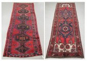 TWO SEMI-ANTIQUE PERSIAN TRIBA
