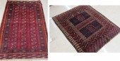TWO SEMI-ANTIQUE PERSIAN TURKO