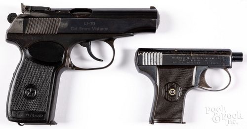 TWO SEMI-AUTOMATIC PISTOLSTwo