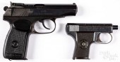 TWO SEMI-AUTOMATIC PISTOLSTwo