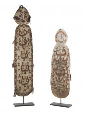Two Sepic River Ceremonial Shi