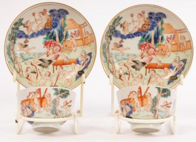 Two sets of Chinese export