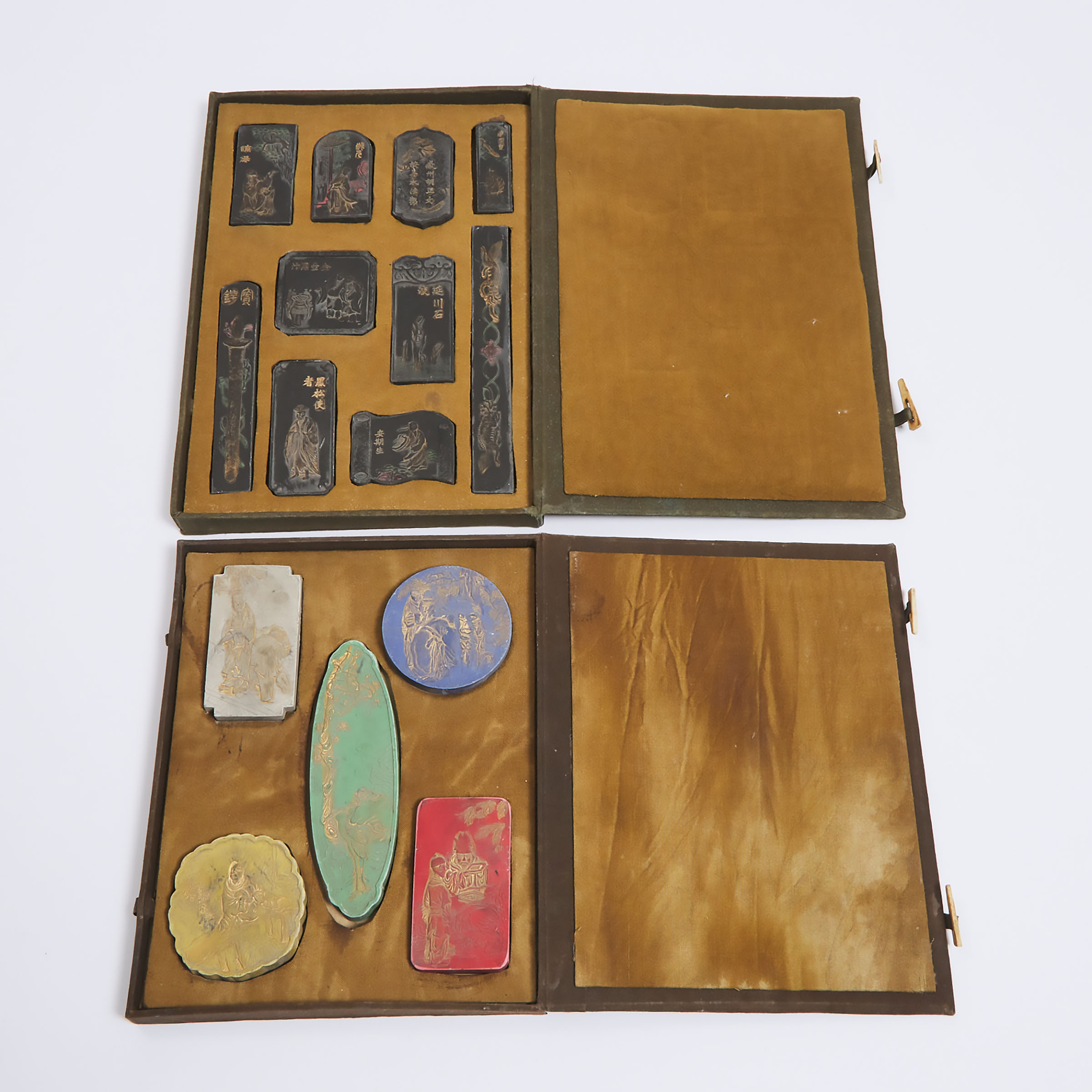 Two Sets of Chinese Gilded and