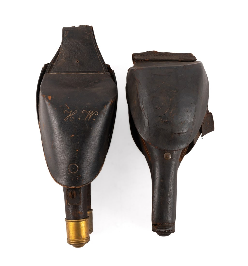 TWO SETS OF CIVIL WAR ERA POMMEL