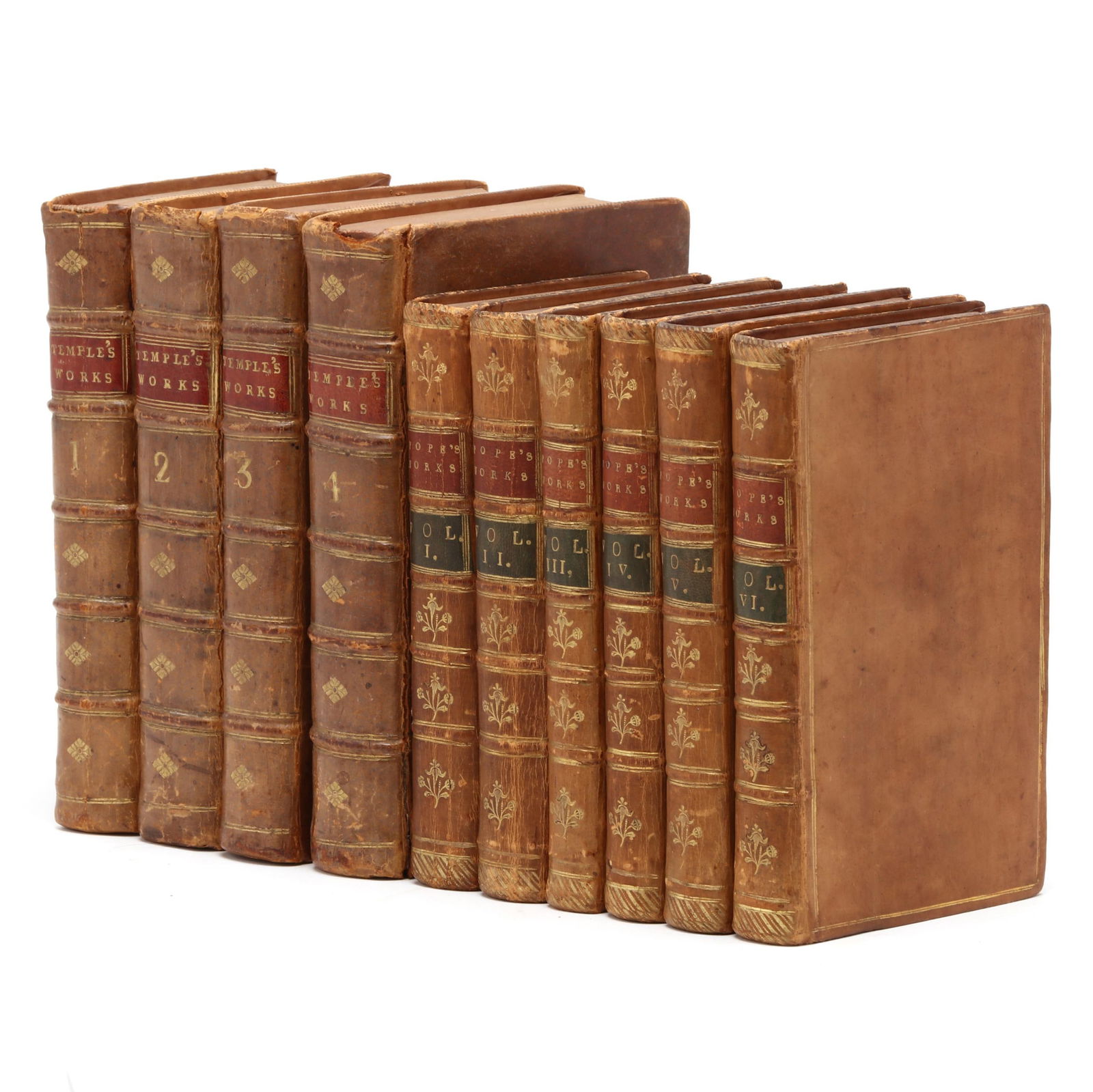 TWO SETS OF ENGLISH 18TH-CENTURY