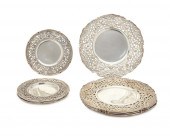 TWO SETS OF GERMAN SILVER RETI