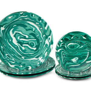 Two Sets of Grazia Deruta Marble