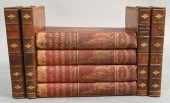 TWO SETS OF LEATHERBOUND BOOKS