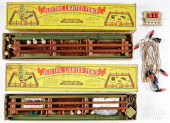 TWO SETS OF SECO LIGHTED CHRIS
