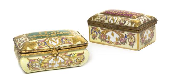 Two Sevres Style Porcelain