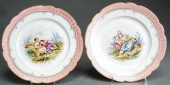 TWO SEVRES TYPE PORCELAIN PICT