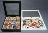 TWO SHADOWBOXES WITH COSTUME J