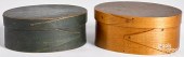 TWO SHAKER BENTWOOD BOXESTwo S