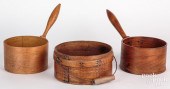 TWO SHAKER BENTWOOD HANDLED DI