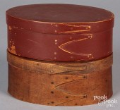 TWO SHAKER BENTWOOD PANTRY BOX