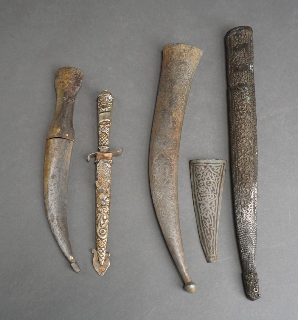 TWO SHEATHED MIDDLE EASTERN