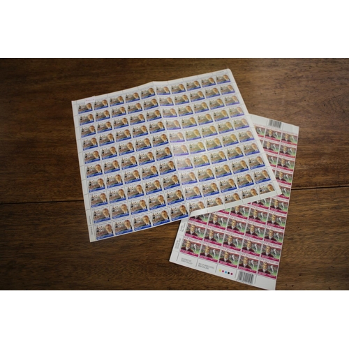 Two sheets of 1990's unused New