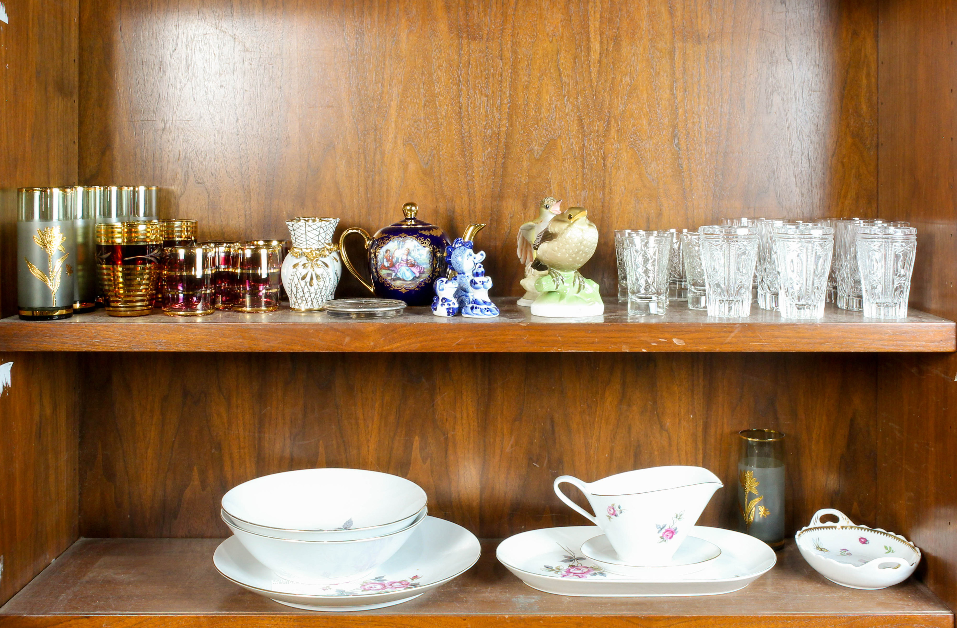 TWO SHELVES: A BOEHM &