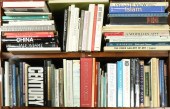 TWO SHELVES OF ART AND REFEREN