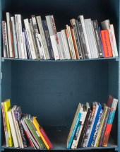 TWO SHELVES OF ART BOOKS Two s