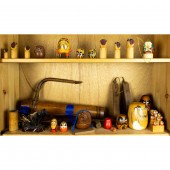 TWO SHELVES OF JAPANESE MISCEL