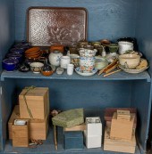 TWO SHELVES OF MAINLY ASIAN CE